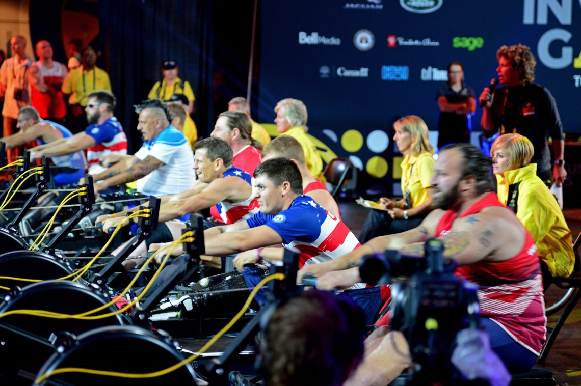 Indoor rowing competition at 2017 Invictus Games